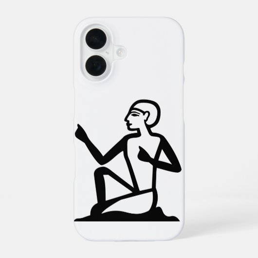 COQUE iPhone 16 ÉGYPTIEN (Verso)