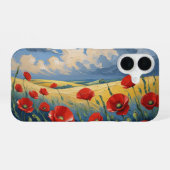 Coque iPhone 16 El susurro del viento en las amapolas (Verso Horizontal)