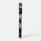 Coque iPhone 16 Élégance de minuit (Côté droit)