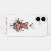 Coque iPhone 16 Élégance Rosée (Verso Horizontal)