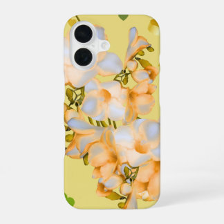 Coque iPhone 16 Élégant étui de téléphone avec cœurs et fleurs