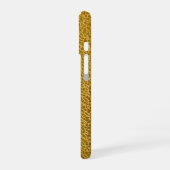 Coque iPhone 16 Elégant Gold Texture Protective (Côté gauche)