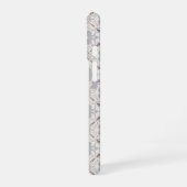 Coque iPhone 16 Elegant Monogram Script Name Spanish Tile (Côté gauche)