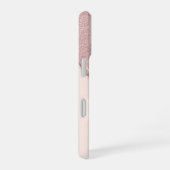 Coque iPhone 16 Élégant Parties scintillant Rose Gold Drivers Mono (Côté droit)