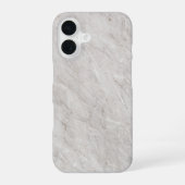 Coque iPhone 16 Elegant White Marble  (Verso)