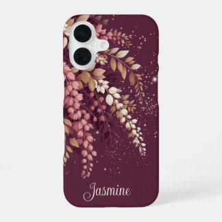 Coque iPhone 16 Elégante Cascade Laburnum
