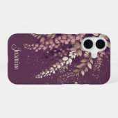 Coque iPhone 16 Elégante Cascade Laburnum (Verso Horizontal)