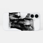 Coque iPhone 16 Eléphants (Verso Horizontal)