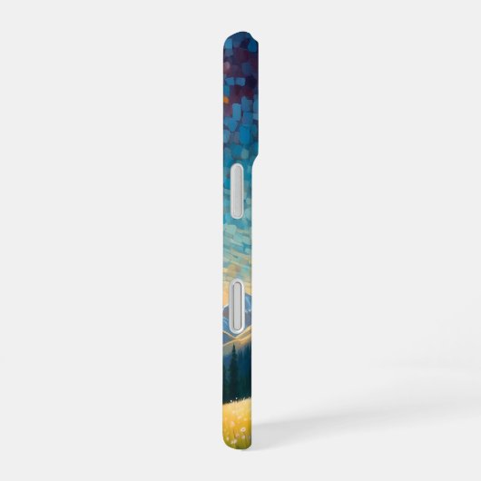 Coque iPhone 16 Elk in Mountain Meadow (Côté droit)