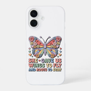 Coque iPhone 16 Elle Nous A Donné Des Ailes Pour Voler Et Des Raci
