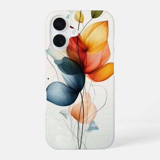 Coque iPhone 16 Ember Petal (Verso)