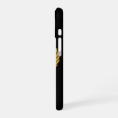 Coque iPhone 16 Emblème du drapeau de l'Égypte (Côté gauche)