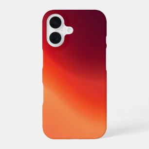 Coque iPhone 16 Embres de fond - Arbre Abstraite chaude