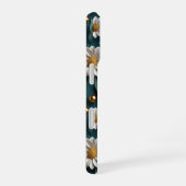 Coque iPhone 16 Emerald Green 3D Bees Daisy Flowers Bumble (Côté droit)