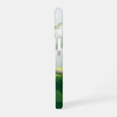 Coque iPhone 16 Emerald & Rose Abstract Marble (Côté gauche)