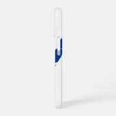 Coque iPhone 16 Empreinte de main Drapeau Royaume-Uni (Côté gauche)