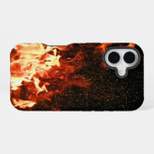 Coque iPhone 16 En feu (Verso Horizontal)