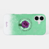 Coque iPhone 16 En fleurs (Verso Horizontal)