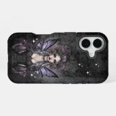 Coque iPhone 16 Enchanter la conception de fées gothiques (Verso Horizontal)