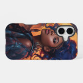 Coque iPhone 16 Enchanteuse lunaire (Verso Horizontal)