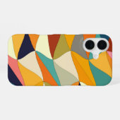 Coque iPhone 16 enchevêtrement coloré (Verso Horizontal)