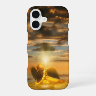 Coque iPhone 16 Enfant Ange ÉCLAIREZ LE MONDE