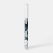 Coque iPhone 16 Engraved Tiger Profile Mystic Forest (Côté droit)