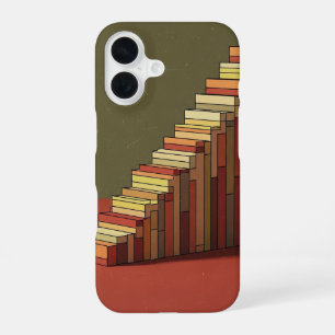 Coque iPhone 16 Escalier Rétro Pixel