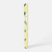 Coque iPhone 16 esmeralda verde vector (Côté gauche)