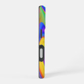 Coque iPhone 16 Esprit de Brise d'Été, Abstrait 3D Rainbowart (Côté droit)
