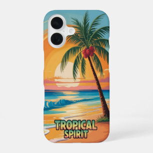 Coque iPhone 16 Esprit Tropical