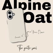 Coque iPhone 16 esthétique beige floconneux