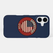 Coque iPhone 16 État du Connecticut (Verso Horizontal)
