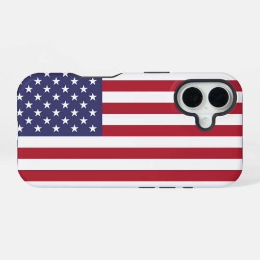 Coque iPhone 16 États-Unis (Verso Horizontal)