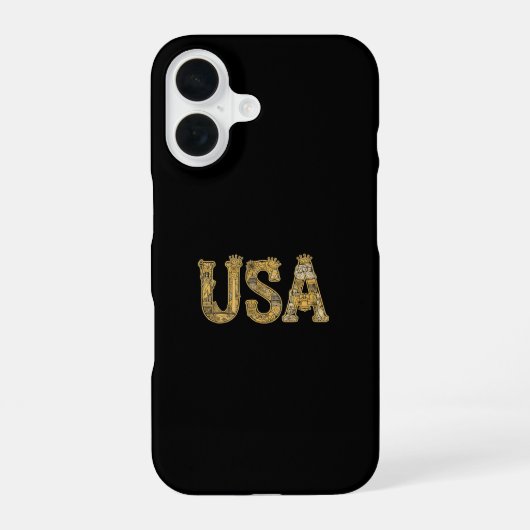Coque iPhone 16 États-Unis (Verso)
