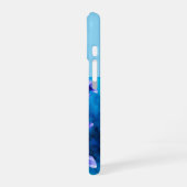 Coque iPhone 16 Été Papillon Bleu, (Côté gauche)