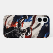 Coque iPhone 16 Étendard du général (Verso Horizontal)