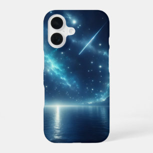 Coque iPhone 16 Étoile filante au-dessus de l'eau