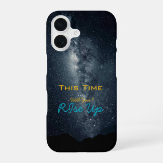 Coque iPhone 16 'Étoiles solitaires' qui regardent comme des innoc