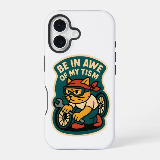 Coque iPhone 16 être en admiration devant mon tisme (Verso)