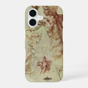 Coque iPhone 16 Étude de Michel-Ange pour une Sibylle libyenne