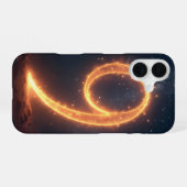 Coque iPhone 16 Étui avec numéro de destinée (Verso Horizontal)