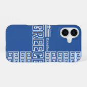 Coque iPhone 16 Étui Blackberry Bold pour GREECE, personnalisable (Verso Horizontal)