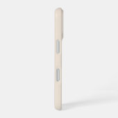 Coque iPhone 16 Étui Case-Mate à la mode blanc antique avec monogr (Côté droit)