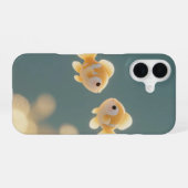 Coque iPhone 16 Étui de Gardien de Poisson Doré (Verso Horizontal)