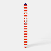 Coque iPhone 16 Étui de smartphone avec drapeau des États-Unis (Côté gauche)