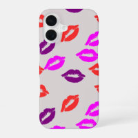 Étui de smartphone avec un motif de baiser