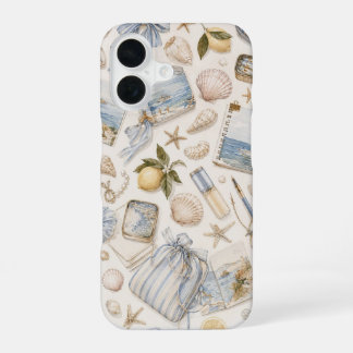 Coque iPhone 16 Étui de téléphone à collage vintage