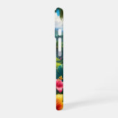 Coque iPhone 16 Étui de téléphone à masque Tiki (Côté gauche)
