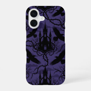 Coque iPhone 16 Étui de téléphone à motif de château Raven & Thorn